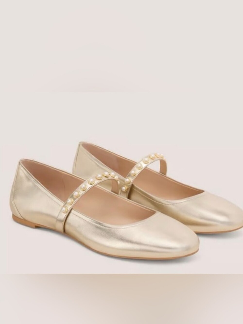 Stuart Weitzman Ari Pearl Ballet Flat